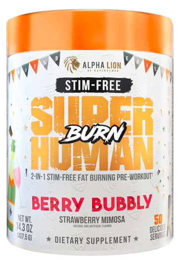 Alpha Lion SuperHuman Burn (Stim- Free) 50srv