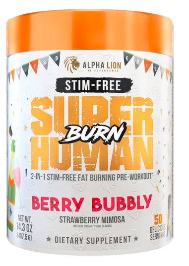 Alpha Lion Superhuman Burn (Stim- Free) 50srv