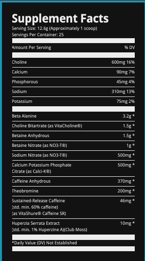 Supplement Facts