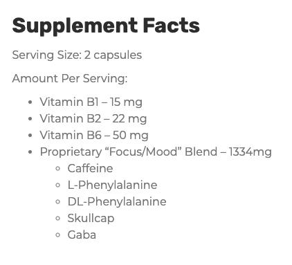 Supplement Facts