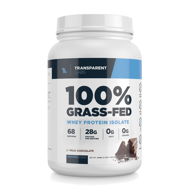 Transparent Labs Grass Fed Isolate 30srv