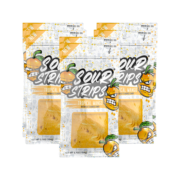 Sour Strips Tropical Mango 6pk