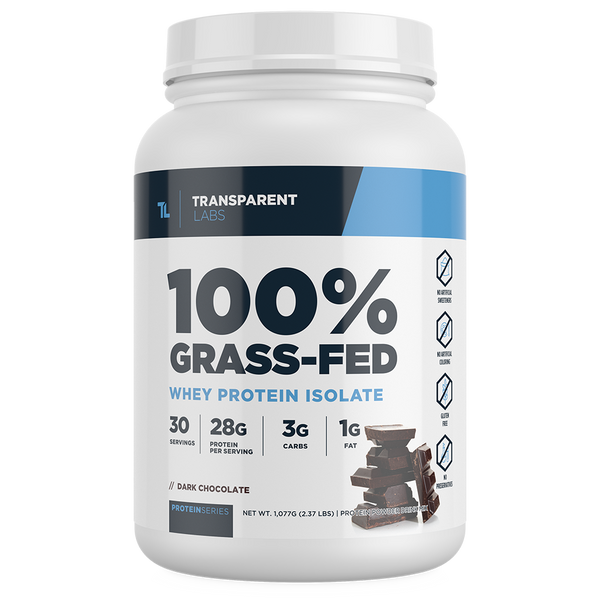 Transparent Labs Grass Fed Isolate 30srv