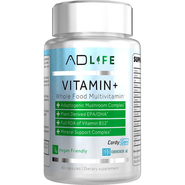 Project AD Life Vitamin+ 60Caps. Vitamin+ Whole food multivitamin*