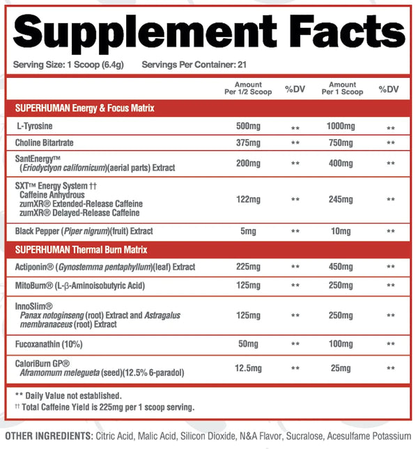 Supplement Facts