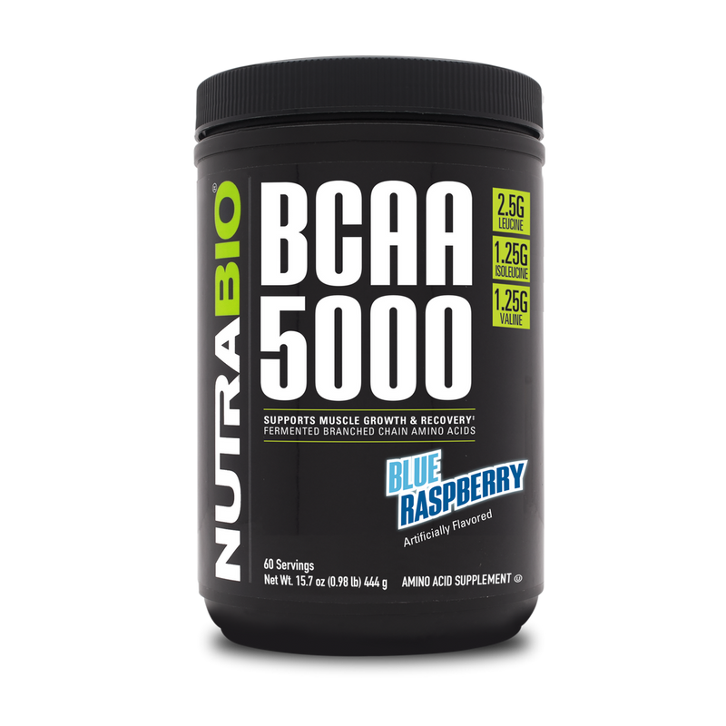 NutraBio BCAA 5000 Powder 60srv