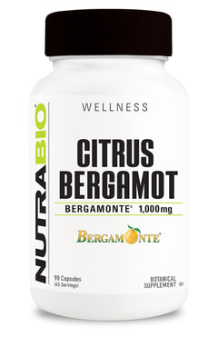 NutraBio Citrus Bergamot 1000g 90Caps