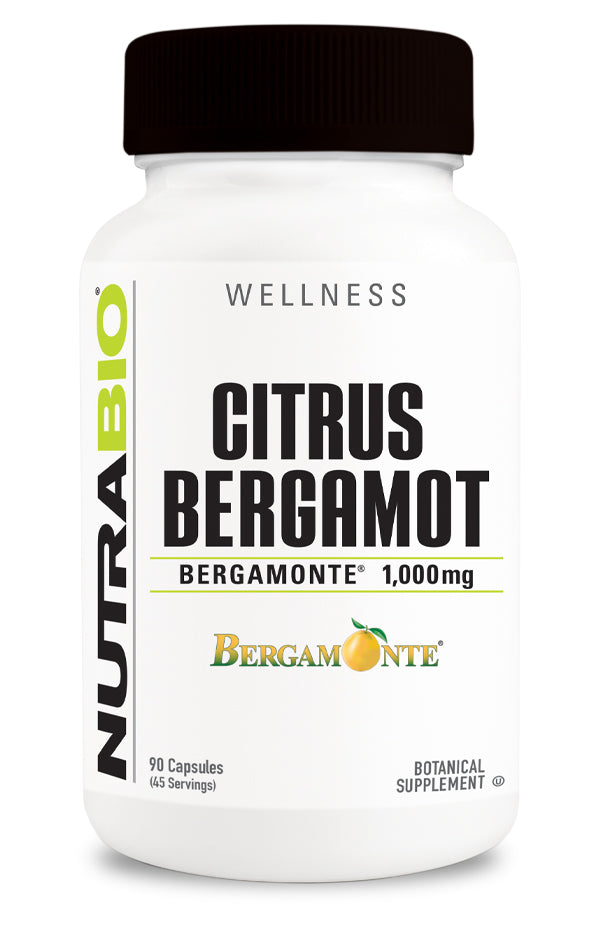 NutraBio Citrus Bergamot 1000g 90Caps