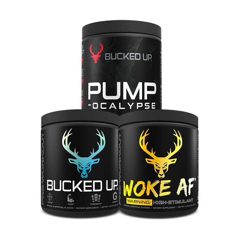 Bucked Up ANYTIME Pre-Workout Stack