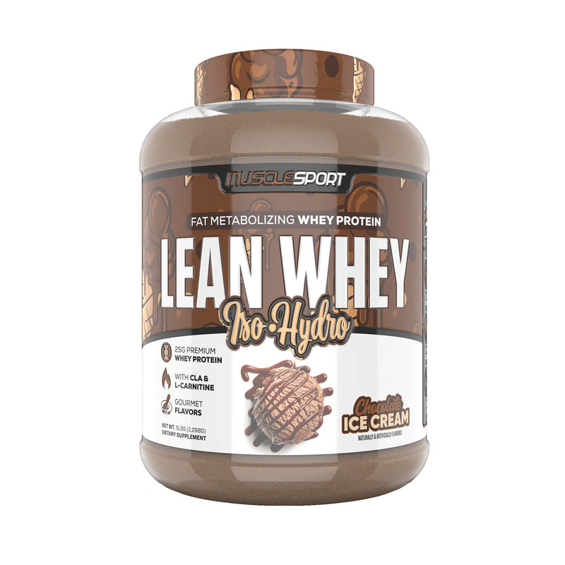 MuscleSport Lean Whey Iso-Hydro 5lb