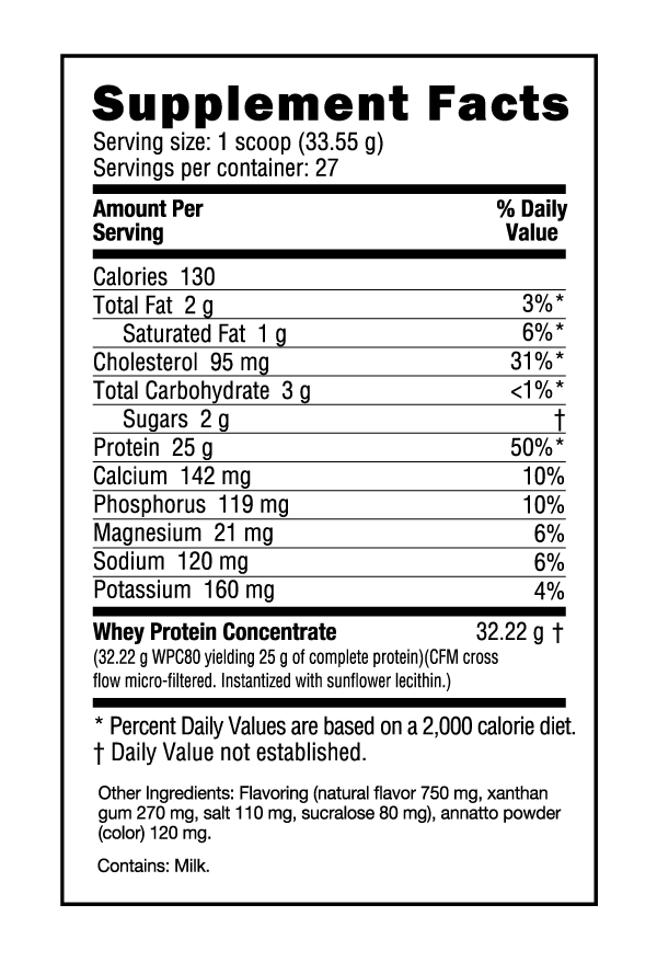 Supplement Facts