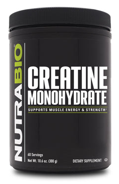 NutraBio Creatine Monohydrate 300g
