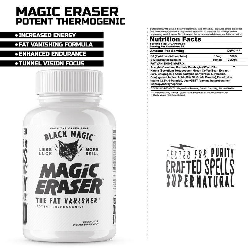 Black Magic Magic Eraser 84Caps