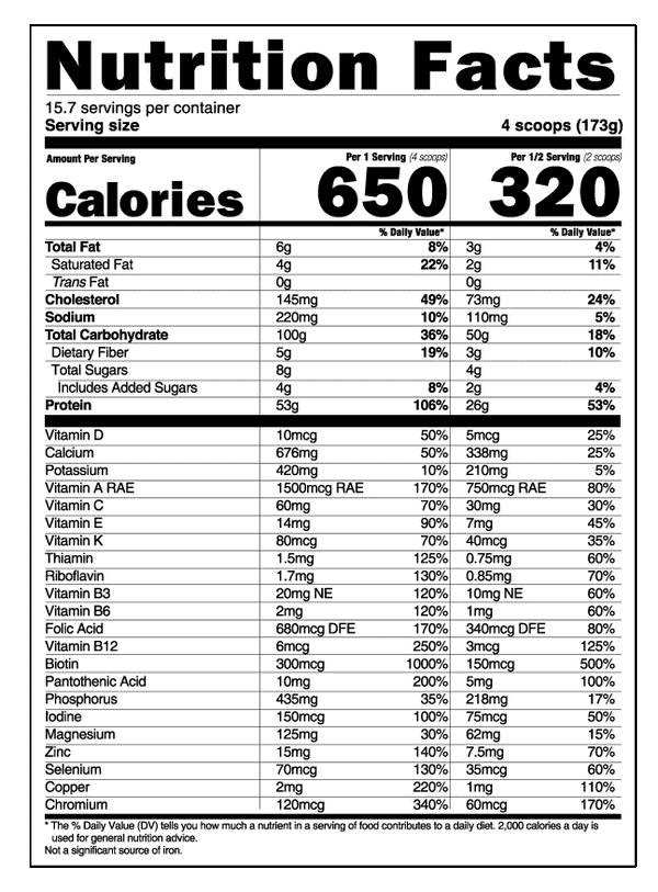 Supplement Facts