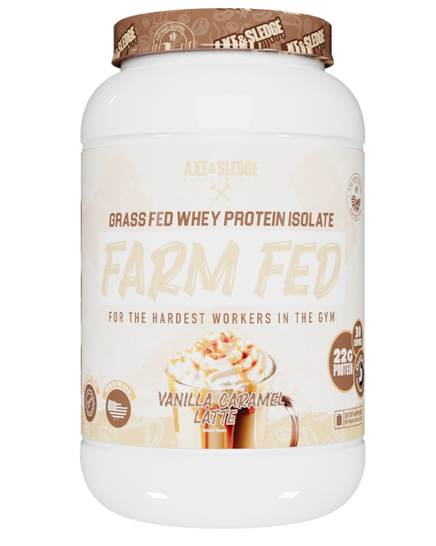 Axe & Sledge Farm Fed Grass Fed Whey Protein Isolate 2lbs - S&N