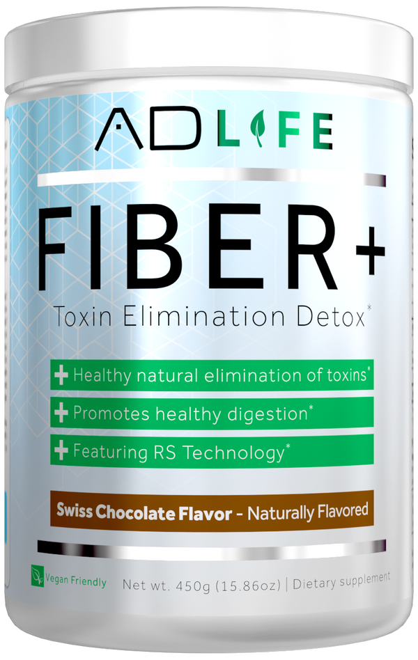 Project AD Fiber + - Nutrition Faktory. Toxin Elimination Detox*. In Swiss Chocolate Flavor, Naturally flavored