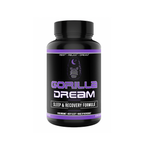 Gorilla Dream Gorilla Mind Sleep and recovery formula. Wake up refreshed