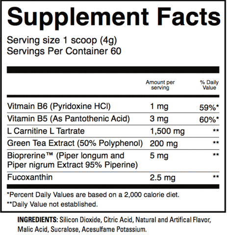 Supplement Facts