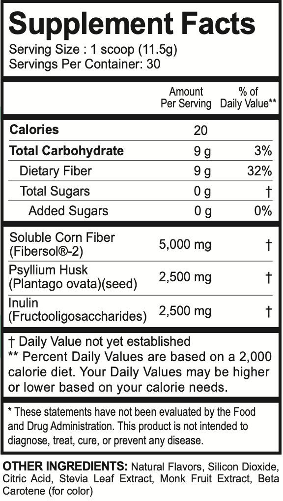 Supplement Facts