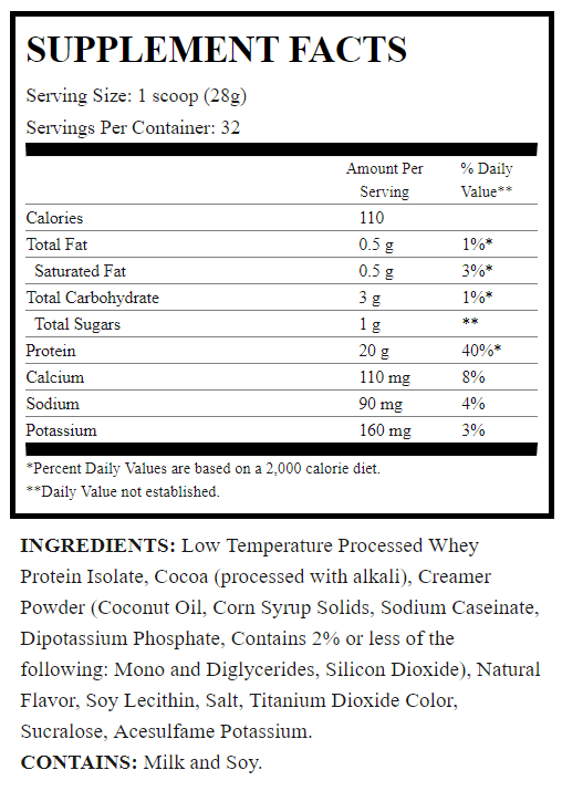 Supplement Facts