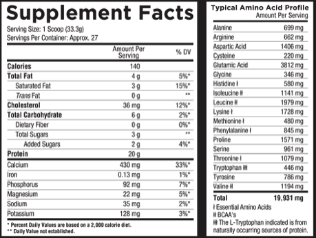 Supplement Facts