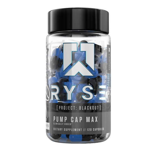 Ryse Pump Cap Max 30Caps, Project: Blackout