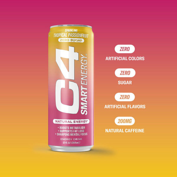 C4 Smart Energy 12oz 12ct