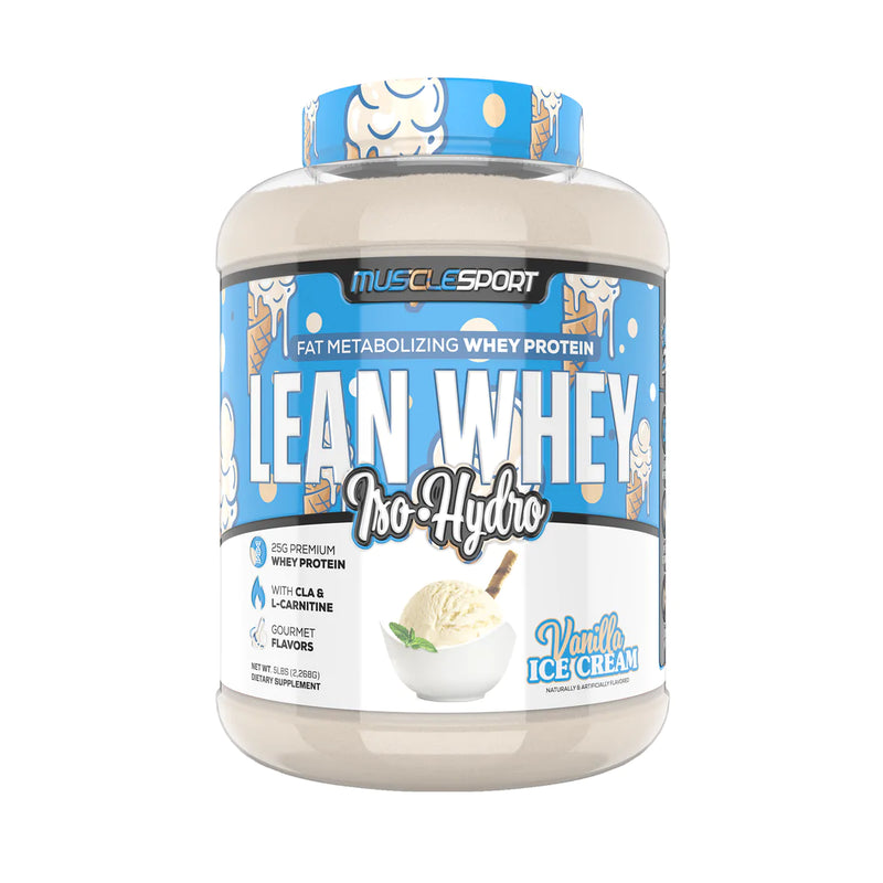 MuscleSport Lean Whey Iso-Hydro 5lb